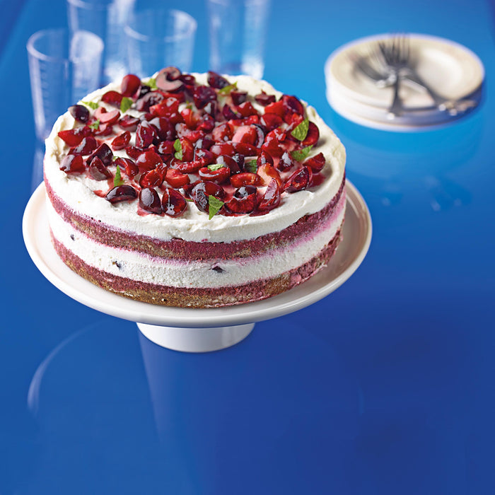 Buchweizen-Sauerkirschtorte