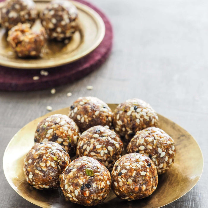 Orientalisches Aprikosen-Cashew-Konfekt