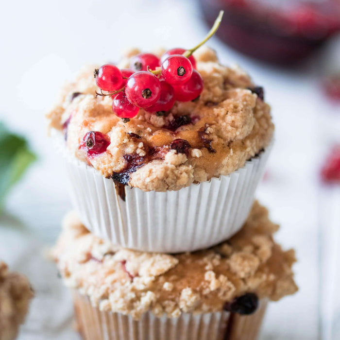 Beeren-Streusel-Muffins