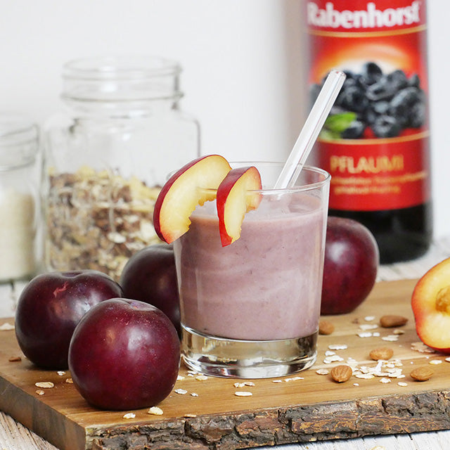 Pflaumen-Hafer-Smoothie