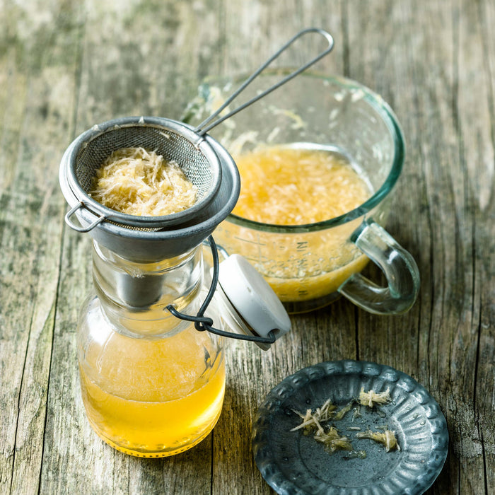 Meerrettich-Erkältungshonig oder -Sirup