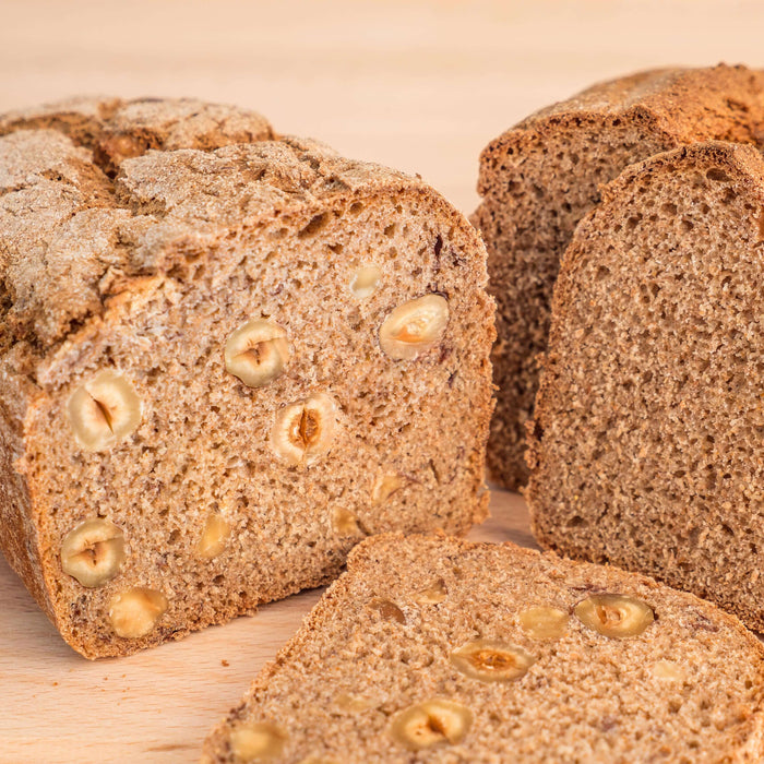 Braunhirse-Brot mit Sauerteig
