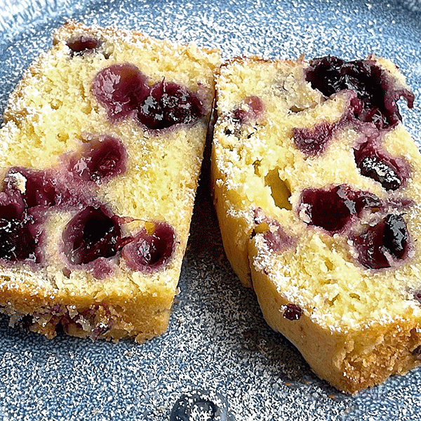 Saftiger Blaubeerkuchen