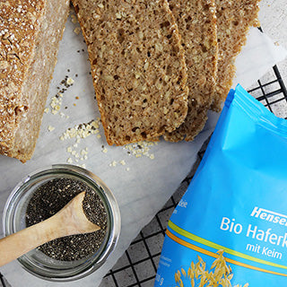 Protein-Brot mit Hensel Bio Haferkleie
