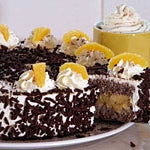 Mohntorte mit Quitten-Orangenfüllung