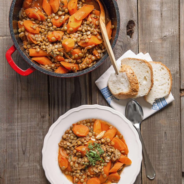 Möhren-Linsen-Eintopf