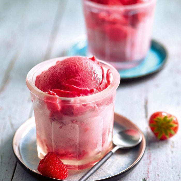 Rotes Fruchtsorbet