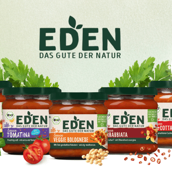 15 Prozent auf EDEN vom 15. bis 31. Mai