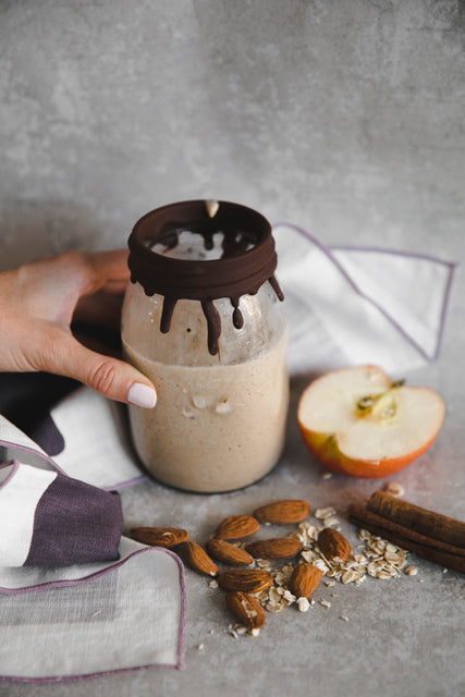 Warmer Bratapfel-Smoothie