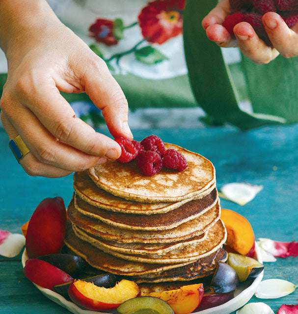 Knusprige Buchweizen-Pancakes