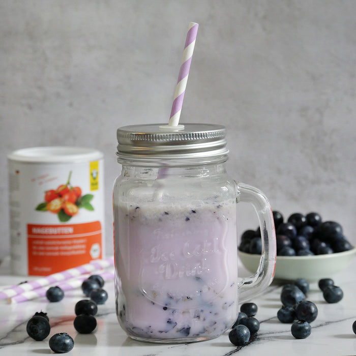Heidelbeer-Hagebutten-Smoothie