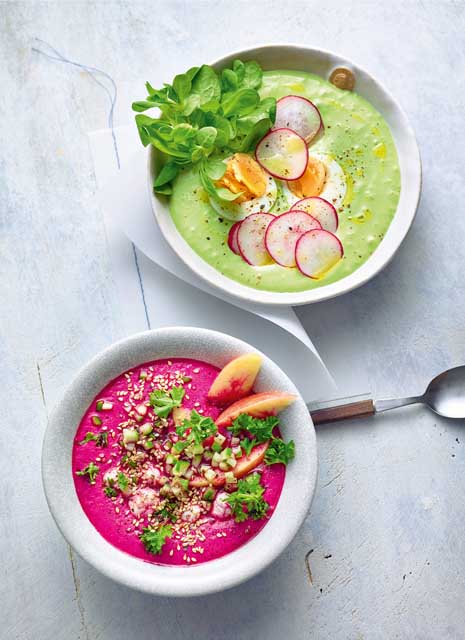 Herzhafte Feldsalat-Bowl