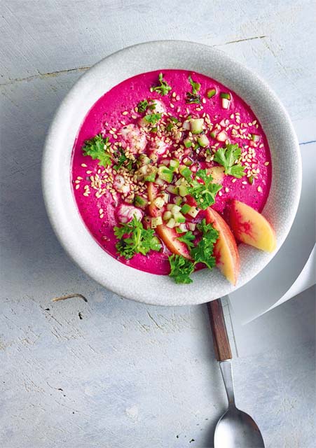 Herzhafte Rote-Bete-Bowl