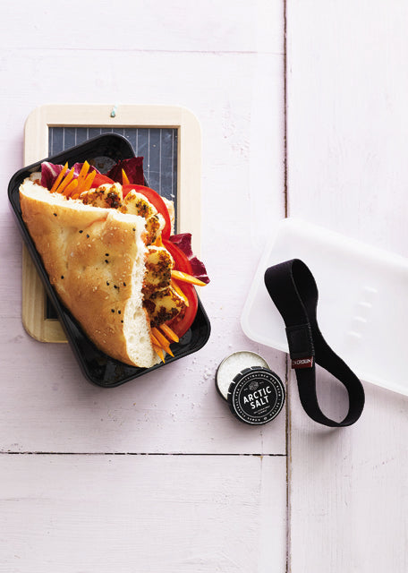 Honig-Halloumi-Pita