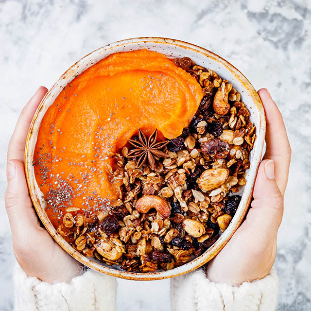 Pumpkin Spice Smoothie-Bowl