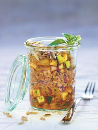 Bulgur-Gemüse-Salat