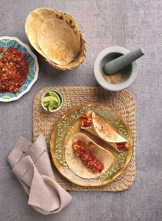 Burritos mit Soja-Chili