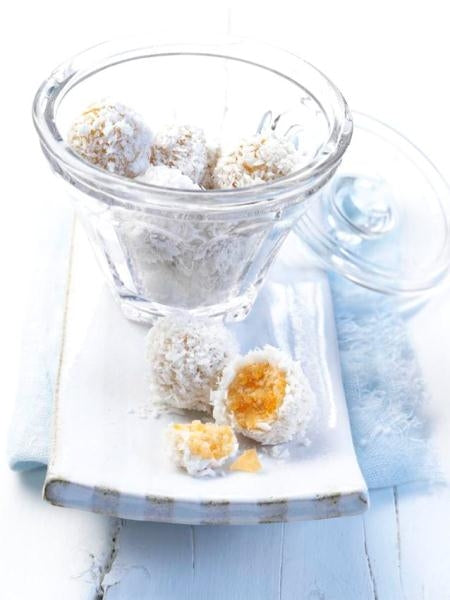 Ingwer-Kugeln mit Kokos