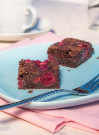 Saftige Kakao-Brownies mit Dinkelmehl