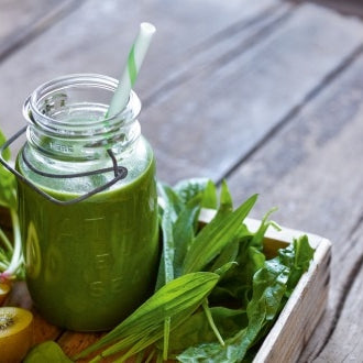 Kiwi-Spinat-Smoothie