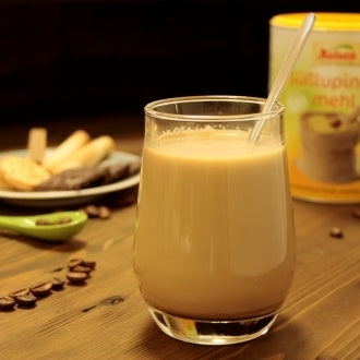 Süßlupinen-Eiskaffee