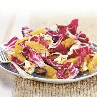 Radicchio-Orangen-Salat