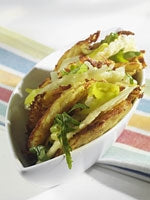 Rösti mit Rauke-Füllung