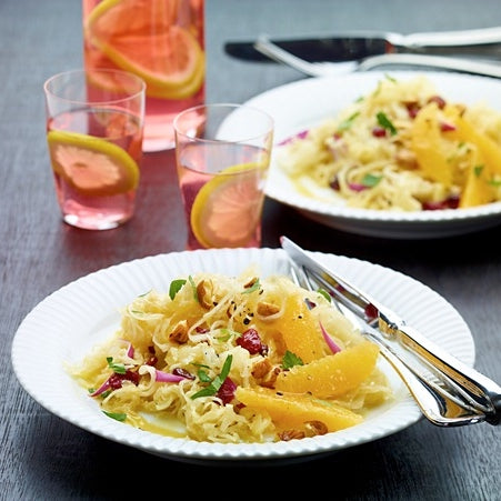 Sauerkraut-Salat mit Cranberries