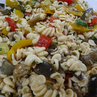 Kichererbsen-Spirelli-Salat