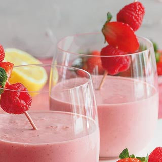 Probiotischer Beeren-Lassi