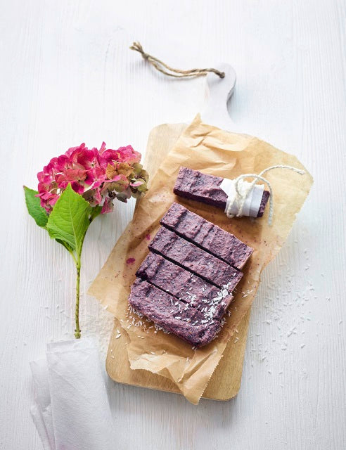Saftige Blaubeerriegel