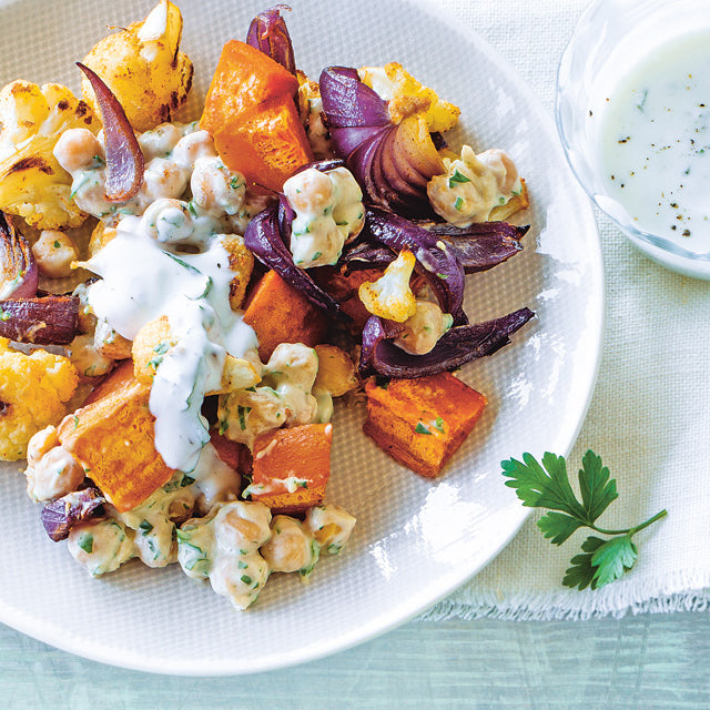 Orientsalat aus dem Ofen