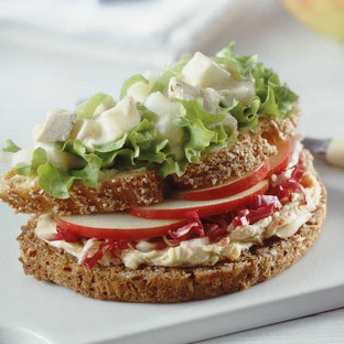 Fruchtiges Sandwich