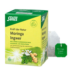 Salus - Moringa Ingwer Kräutertee, Bio 15 FB, 30g
