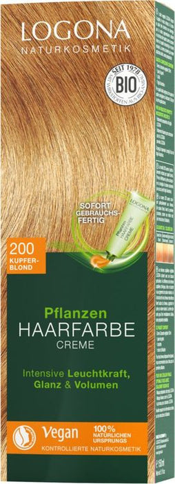 Logona PHF Creme 200 kupferblond, 150ml