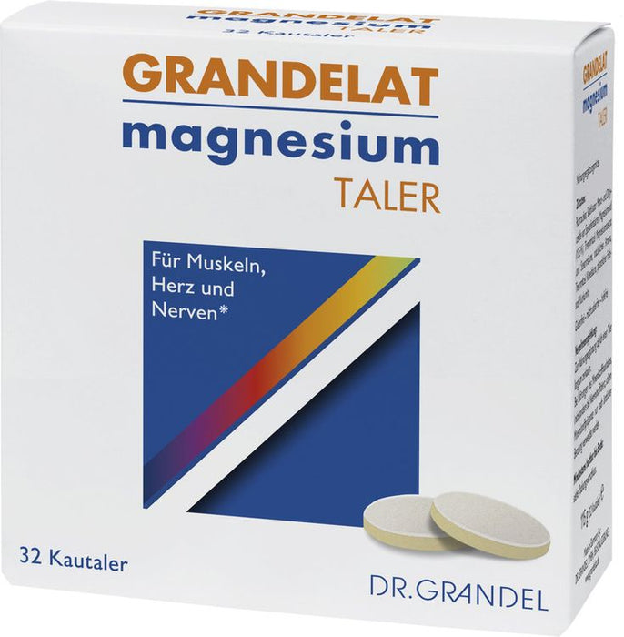 Dr. Grandel - GRANDELAT Magnesium Taler - 32 Stück (115g)