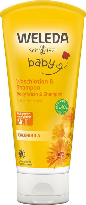 Weleda - Calendula Waschlotion & Shampoo 200ml