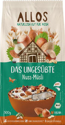 Allos - Das ungesüßte Nuss-Müsli bio 500g