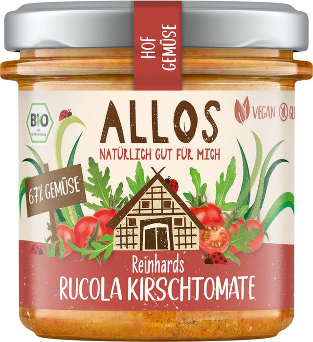 Allos - Hofgemüse Reinhards Rucola Kirschtomate bio 135g