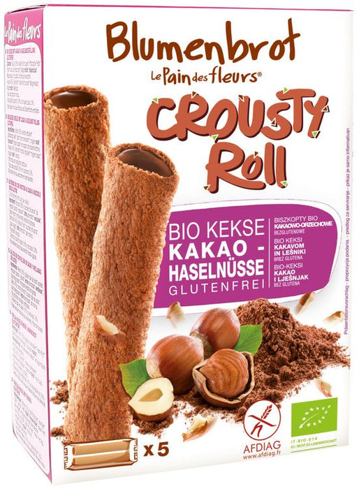 Blumenbrot - Crusty Roll Schokolade-Haselnuss 125g