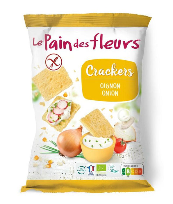Blumenbrot - Bio Cracker Zwiebel glutenfrei, 75g