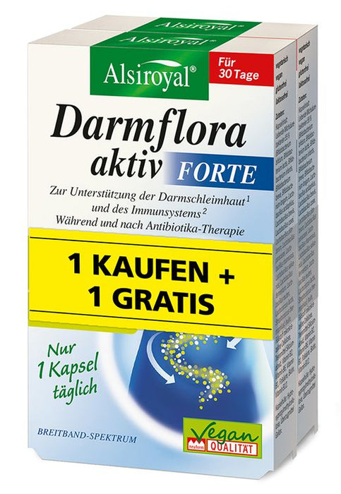 Alsiroyal - Damflora aktiv FORTE 1 Kaufen + 1 Gratis, 60 Kaps
