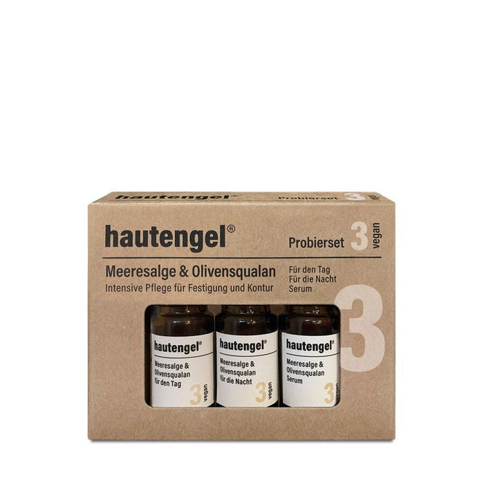 hautengel - Probierset 3: Meeresalge & Olivensqualan, 15ml