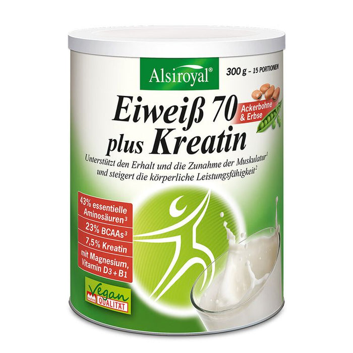 Alsiroyal - Eiweiß 70 plus Kreatin, 300g