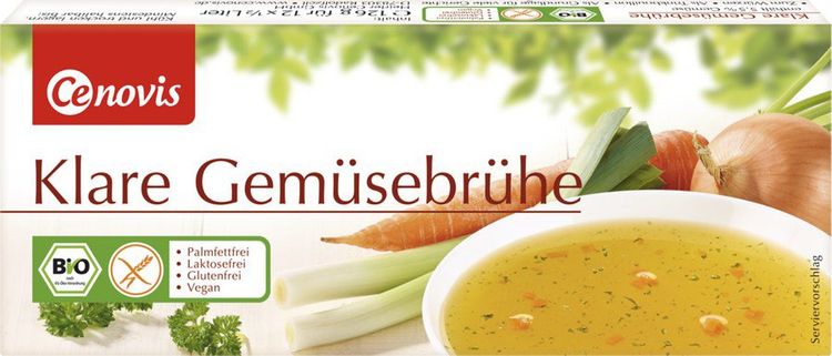 Cenovis - Klare Gemüsebrühe pastös bio 126g