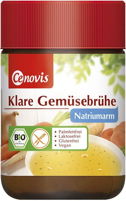 Cenovis - Klare Gemüsebrühe natriumarm bio 96g