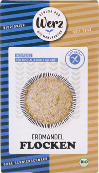Werz - Erdmandel Flocken, glutenfrei bio 250g