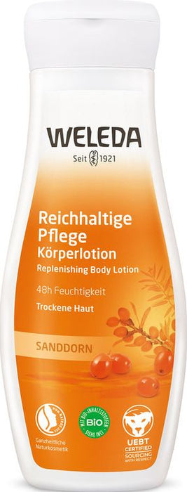Weleda - Sanddorn Reichhaltige Pflege Körperlotion 200ml