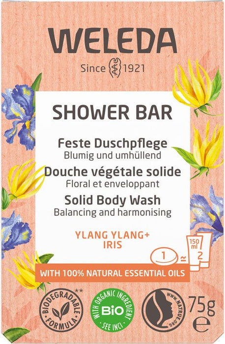 Weleda - Feste Duschpflege Ylang Ylang + Iris 75g
