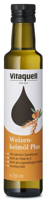 Fauser-Vitaquell - Weizenkeim-Öl Plus mit Sanddorn 250ml